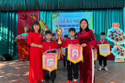 TRƯỜNG TIỂU HỌC NAM CƯỜNG TỔ CHỨC LỄ KỶ NIỆM 43 NĂM NGÀY NHÀ GIÁO VIỆT NAM 20/11
