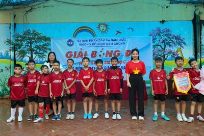 TRƯỜNG TIỂU HỌC NAM CƯỜNG KHAI MẠC GIẢI BÓNG ĐÁ HỌC SINH – LẦN THỨ BA CHÀO MỪNG KỶ NIỆM 43 NĂM NGÀY NHÀ GIÁO VIỆT NAM 20/11/2025