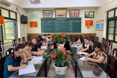 Trường Tiểu học Nam Cường tham gia sinh hoạt chuyên môn cụm 10